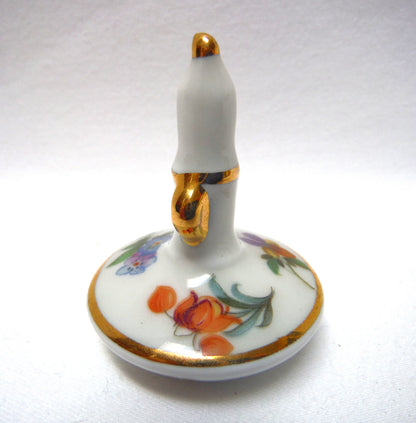 Miniature LIMOGE CANDLE STICK #6 From France