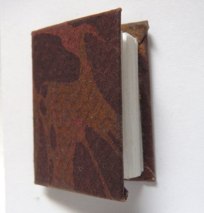 Vintage Miniature Lapel Pin: REAL BLANK-PAGE BOOK "To Write Your Own Story!"