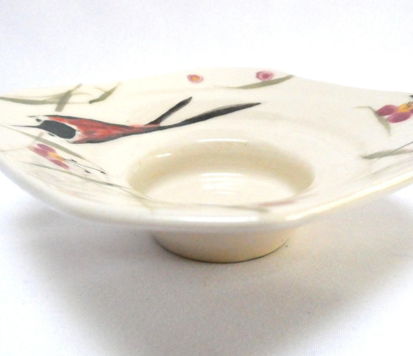 Contemporary Pottery Trinket Dish, hand made and hand signed by the PEI Potter Hedwig Koleszar!