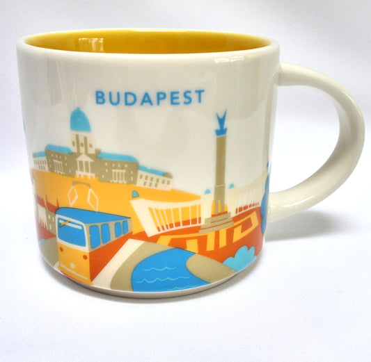STARBUCKS, YOU ARE HERE COFFEE MUG COLLECTION: The Budapest Mug 2017