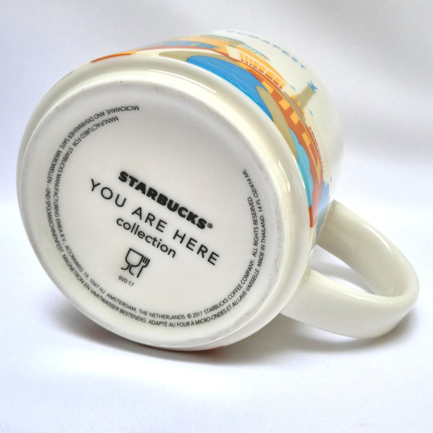 STARBUCKS, YOU ARE HERE COFFEE MUG COLLECTION: The Budapest Mug 2017