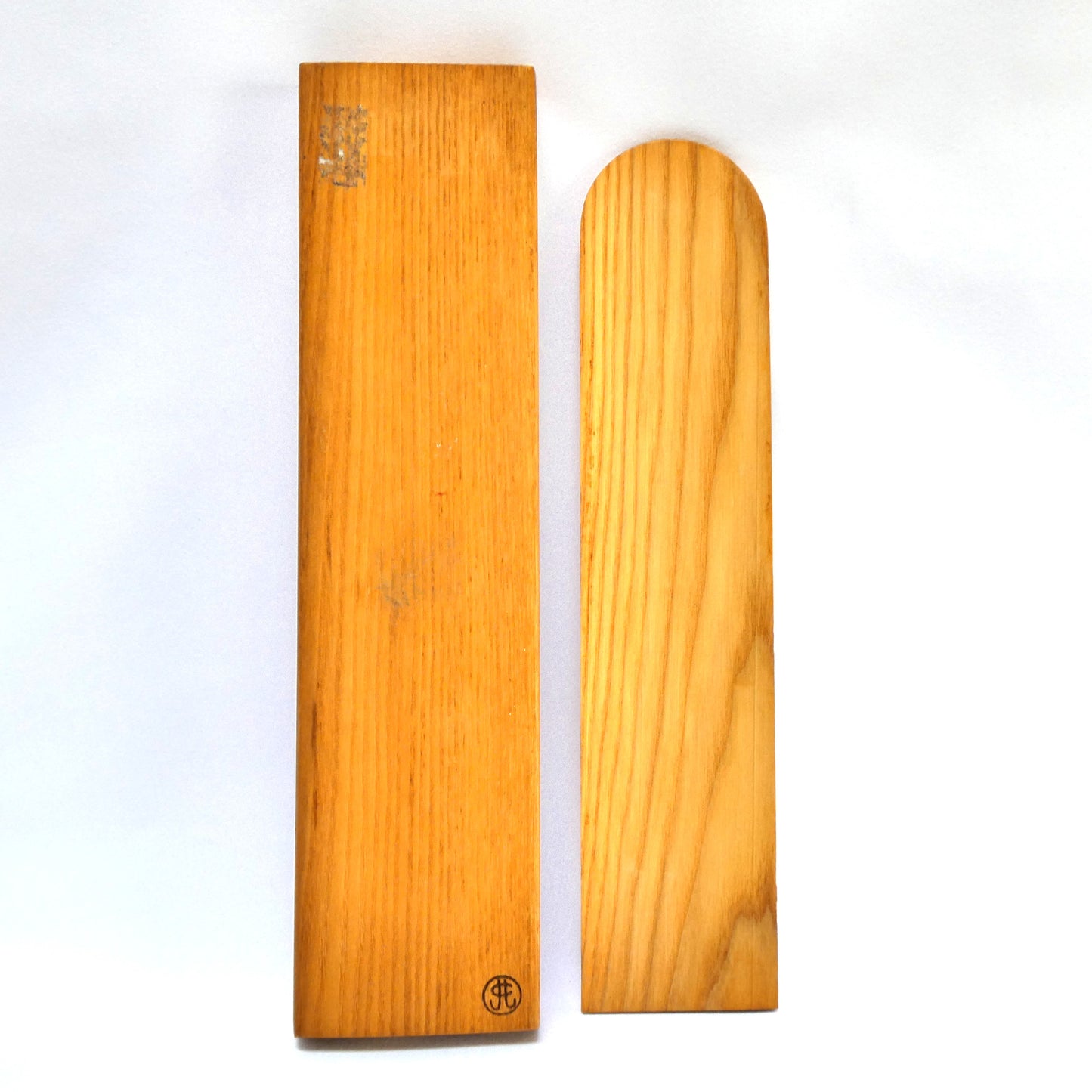 VINTAGE SOLID WOOD SLIDING-LID PENCIL TRAY: Handpainted and Signed by the Artist