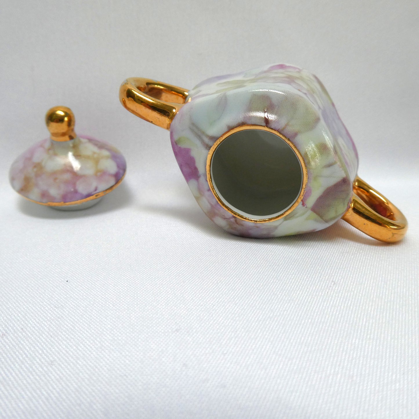 Vintage Porcelain Nostalgic 10-Piece Children's Miniature Tea Set by The Princess Mary-Anne Collection of China