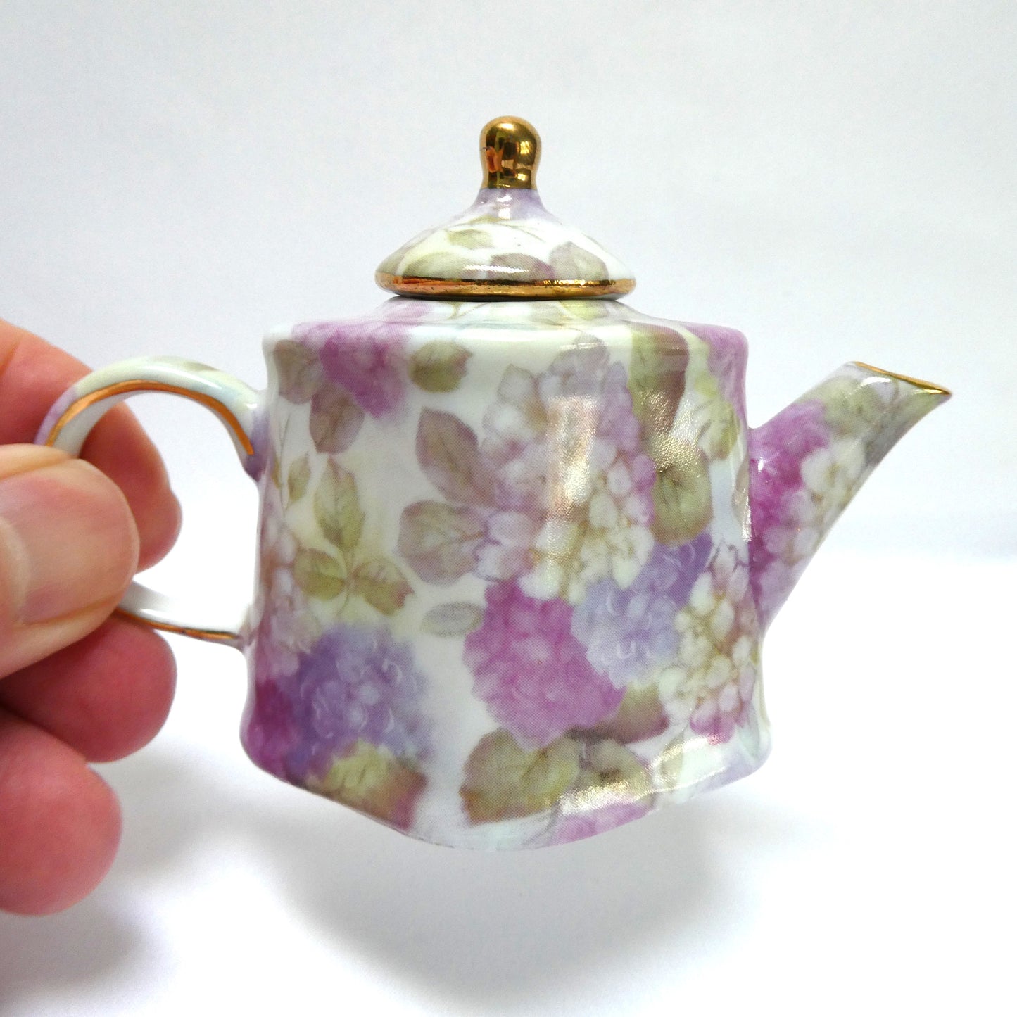 Vintage Porcelain Nostalgic 10-Piece Children's Miniature Tea Set by The Princess Mary-Anne Collection of China