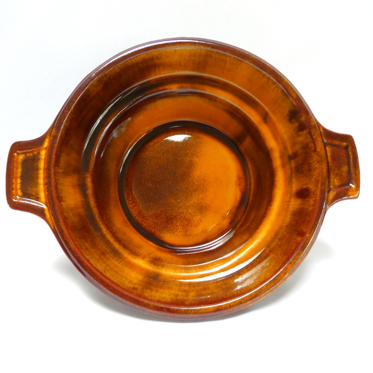 Vintage Mid-Century Modern Double-Handled Bowl Numbered 850, by The California USA Pottery Company