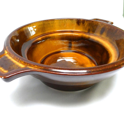 Vintage Mid-Century Modern Double-Handled Bowl Numbered 850, by The California USA Pottery Company