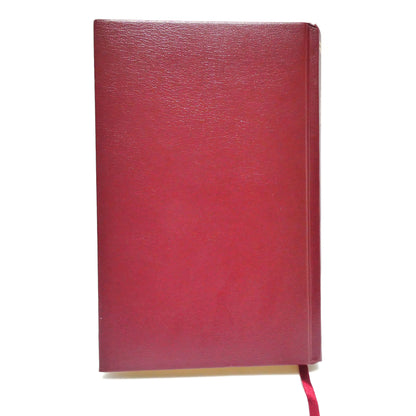 2002 Commemorative Edition of The ORIGINAL 1896 FANNIE FARMER COOKBOOK, in Leather with Gold-Gilting By The Boston Cooking School