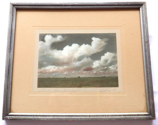 'CLOUDS OVER TANTRAMAR', Hand-Tinted Photograph by R.H. Smith