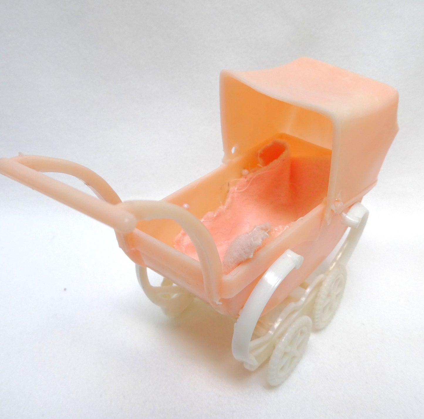 Vintage 4-Inch Tall MARX RUBBER BENDABLE DOLLHOUSE FIGURE, Fully Dressed plus extras!