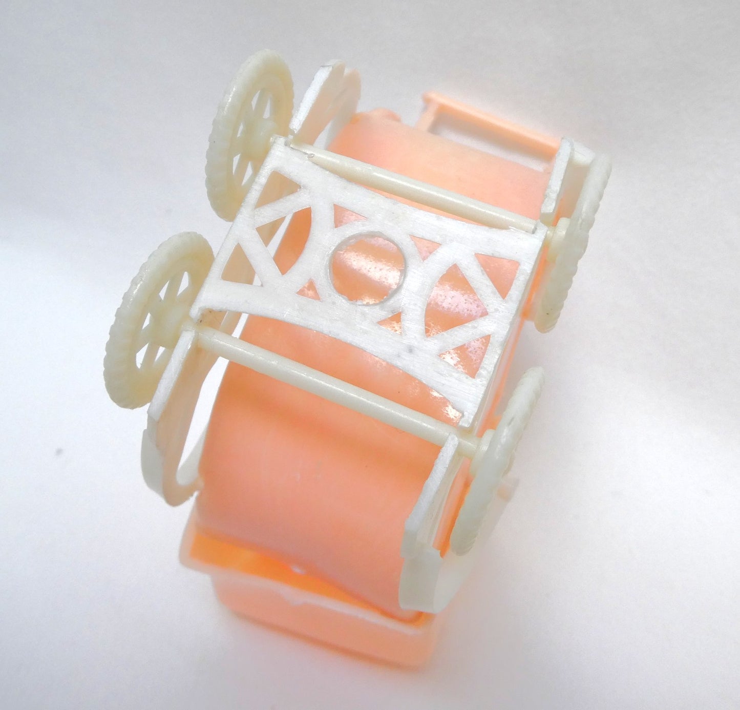 Vintage 4-Inch Tall MARX RUBBER BENDABLE DOLLHOUSE FIGURE, Fully Dressed plus extras!