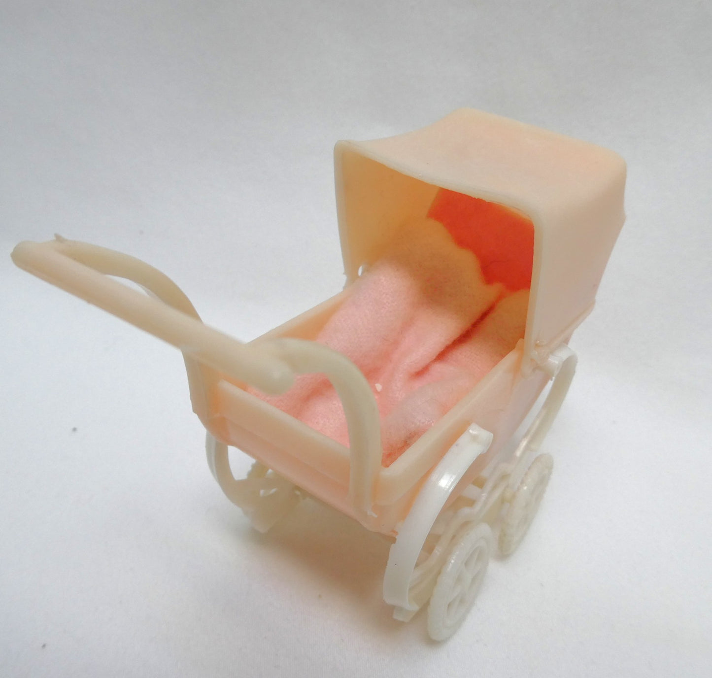 Vintage 4-Inch Tall MARX RUBBER BENDABLE DOLLHOUSE FIGURE, Fully Dressed plus extras!