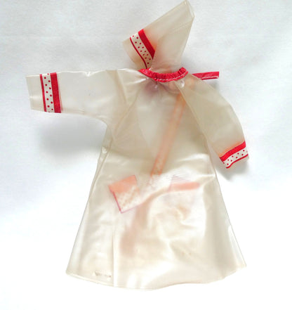 Red and White LOT SALE of 1960's Vintage Barbie and Vintage Ken Assorted Doll Clothes