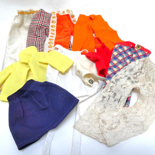 Vintage Lot of 1960's Vintage CLONE MOD Doll Clothing For Barbie