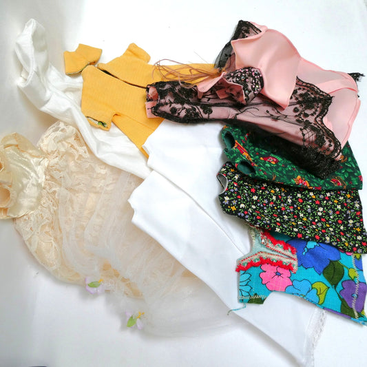 LOT #2 of 1960's Vintage CLONE and MOMMY-MADE Doll Clothing For Barbie