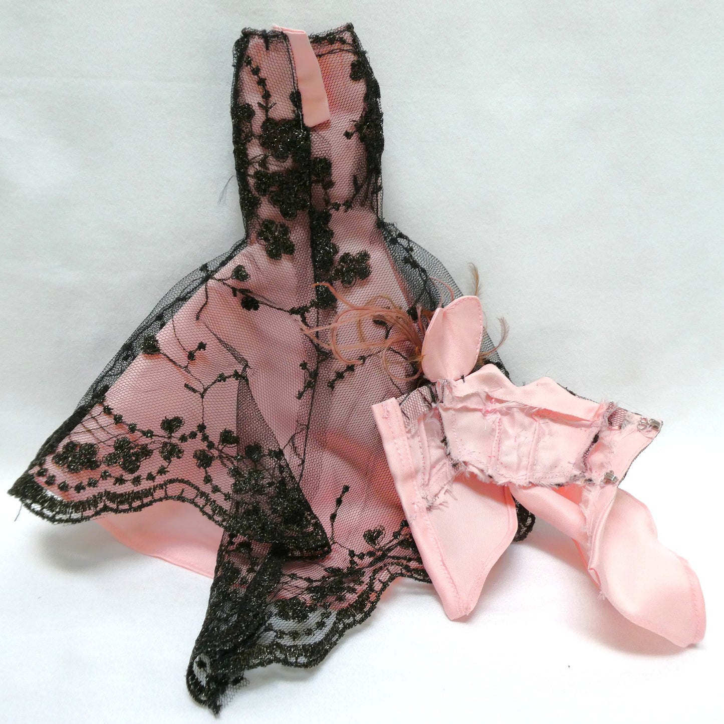 LOT #2 of 1960's Vintage CLONE and MOMMY-MADE Doll Clothing For Barbie