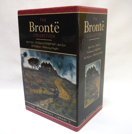 THE BRONTE COLLECTION MASTERPIECE LIBRARY BOX SET OF 5 BOOKS, by Charlotte Brontë, Emily Brontë, and Anne Brontë, 2010