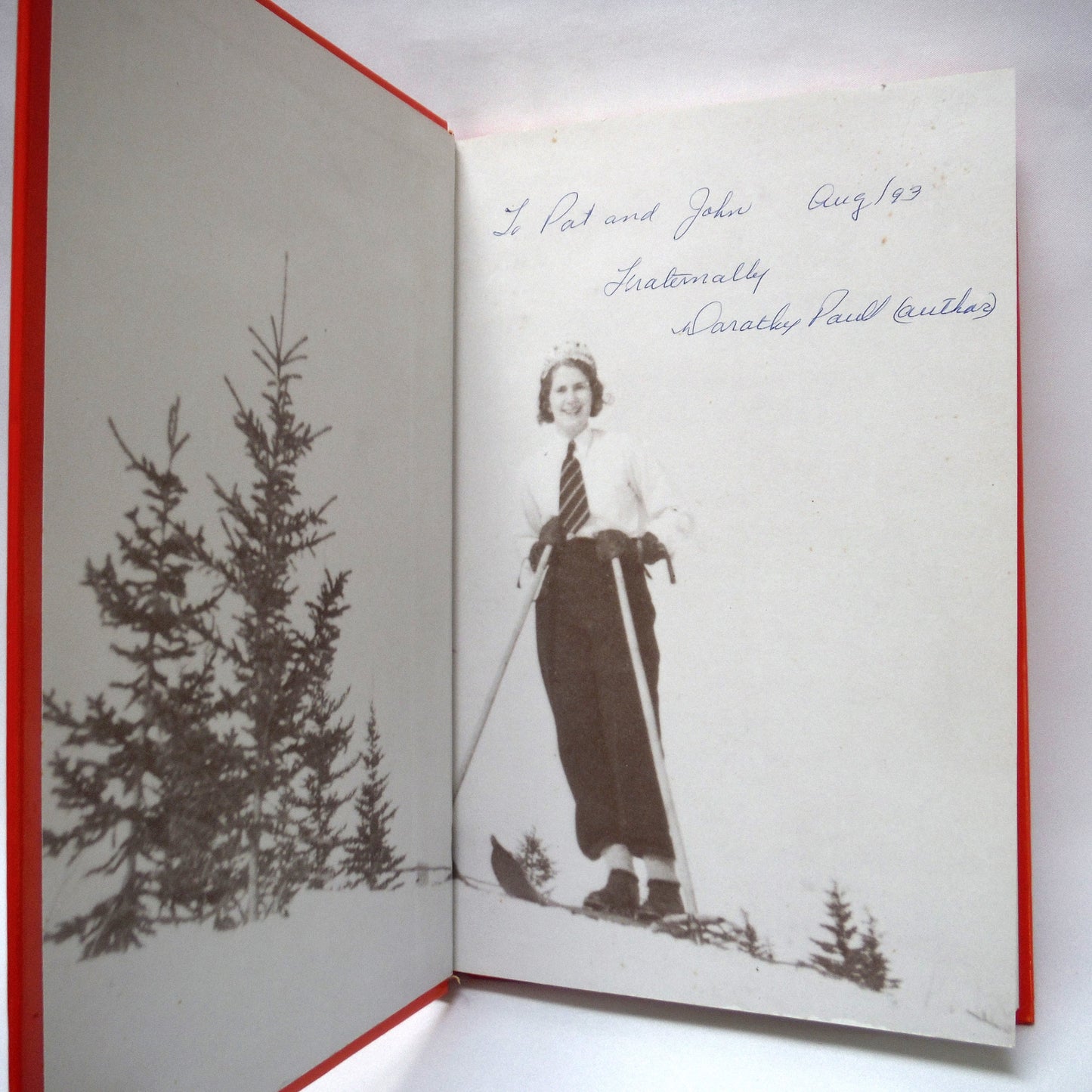 SCARLET FEVER, A story of early years in Banff and my life as a Royal Canadian Mounted Policeman's wife 1914-1956, by Dorothy Standish Paull (1st Ed. SIGNED)
