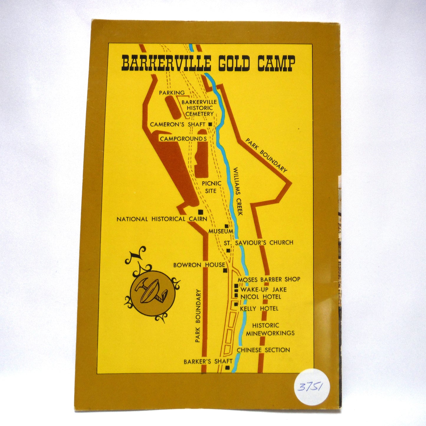 BARKERVILLE, A Guide to the Fabulous Cariboo Gold Camp, by Bruce Ramsey, 1984