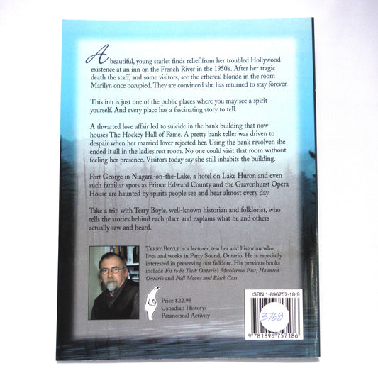 MARILYN AT FRENCH RIVER, and Other Ghostly Sightings, by Terry Boyle (2003 1st Ed.)