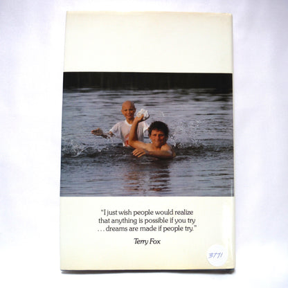 TERRY FOX, HIS STORY by Leslie Scrivener (1981 1st Ed.)