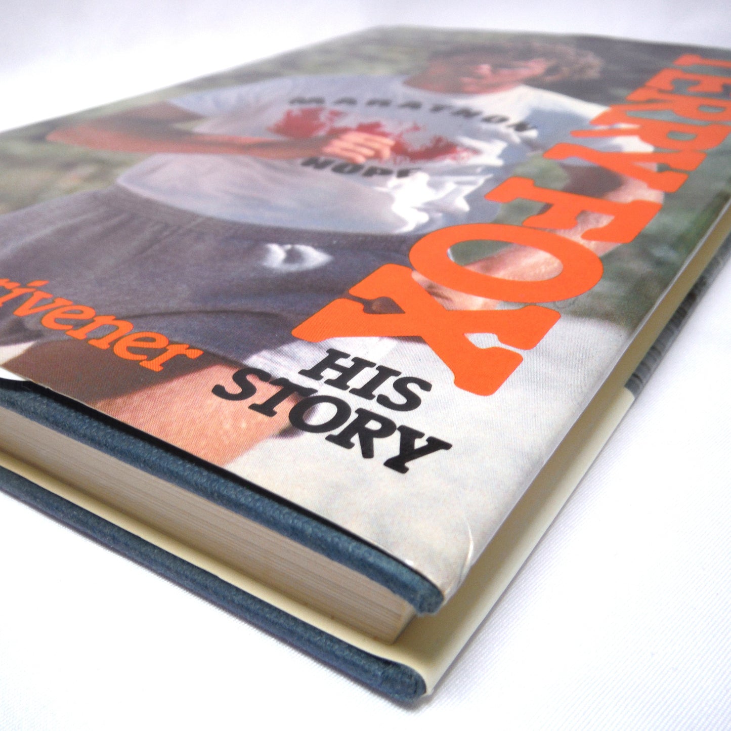 TERRY FOX, HIS STORY by Leslie Scrivener (1981 1st Ed.)