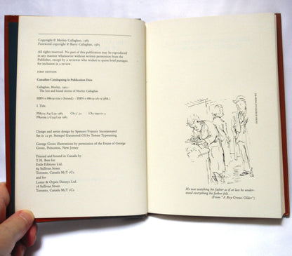 THE LOST AND FOUND STORIES OF MORLEY CALLAGHAN, by Morley Callaghan (1985 1st Ed.)