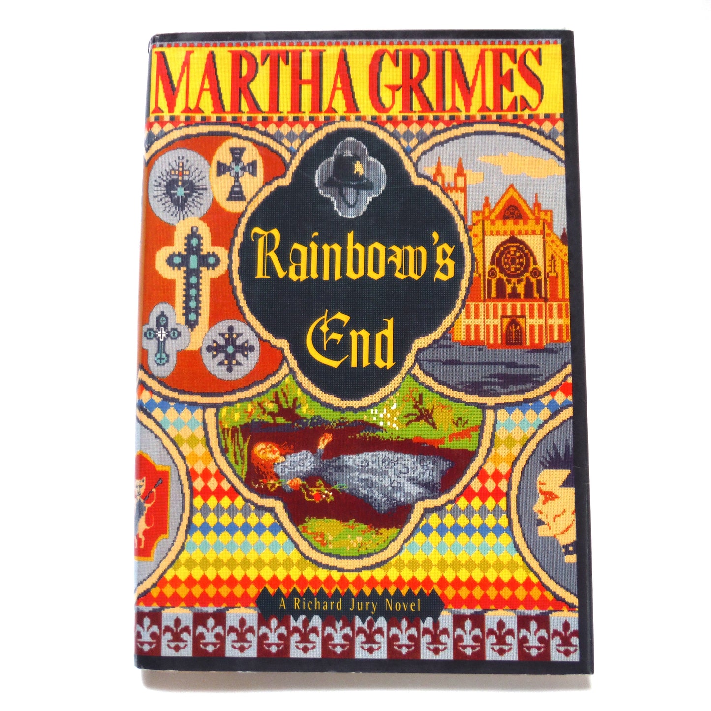 RAINBOW'S END, A Richard Jury Novel, by Martha Grimes (1995 1st Ed.)