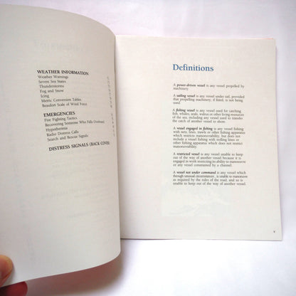 SMALL FISHING VESSEL SAFETY MANUAL, by The Canadian Coast Guard  (1993 1st Ed.)