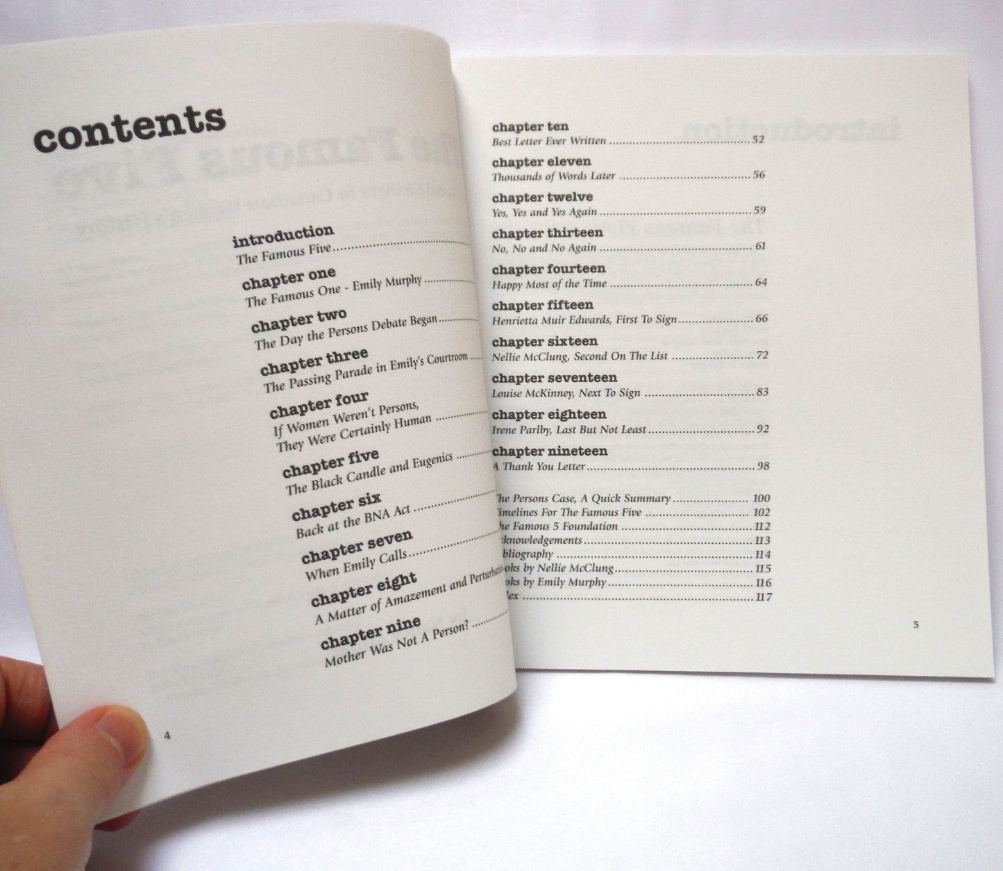 THE FAMOUS FIVE, Five Canadian Women and Their Fight to Become Persons, by Nancy Millar (2003 1st Ed.)