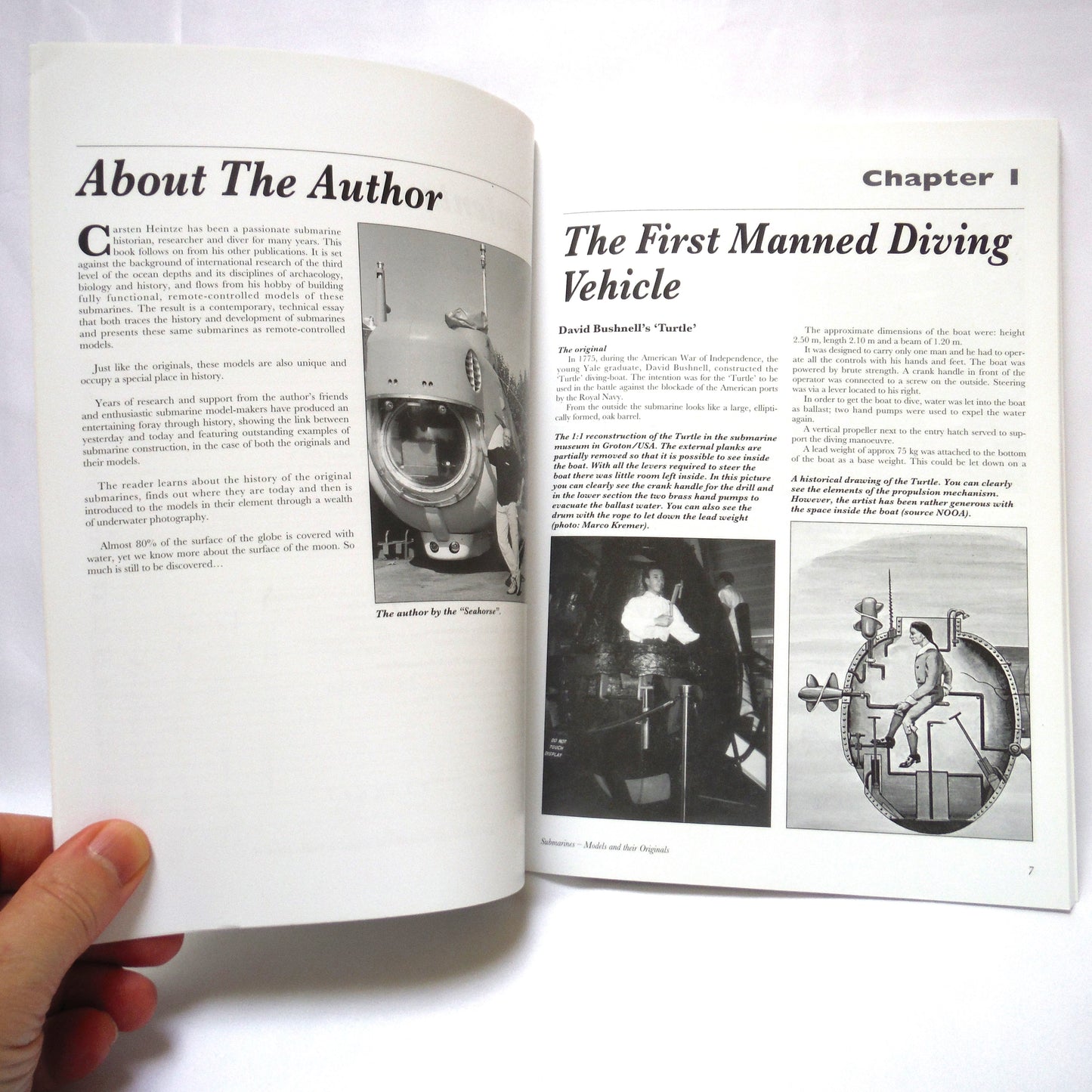 SUBMARINES, MODELS AND THEIR ORIGINALS, The Modeller's World by Carsten Heintze (2005 1st Ed.)