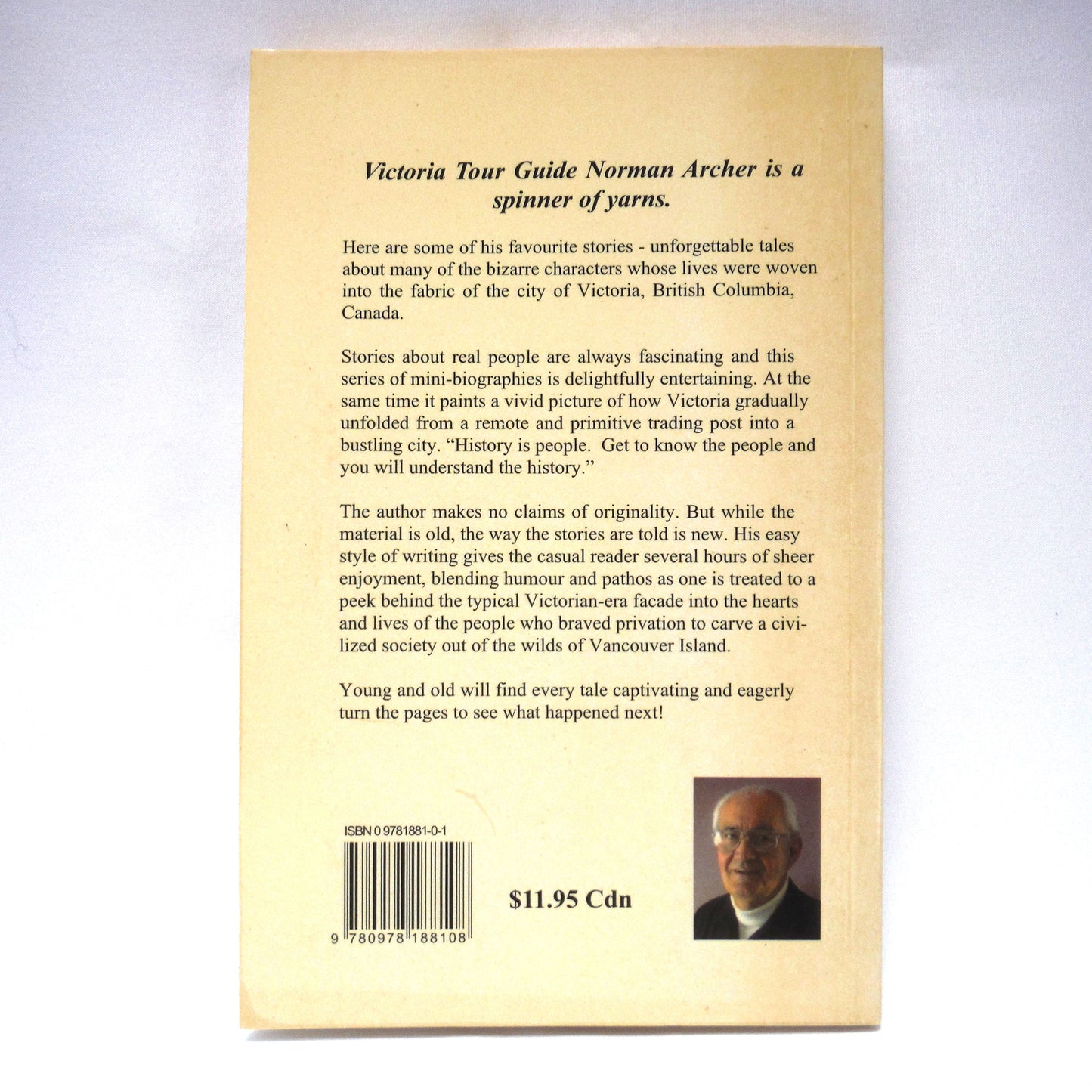 TALES OF OLD VICTORIA, by Norman K. Archer  (1st Ed. SIGNED)