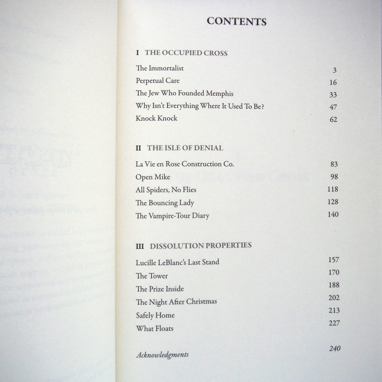 PERPETUAL CARE: STORIES by James Nolan (2000 1st Ed.)