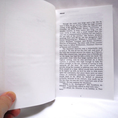 PROBLEMS WITH PORTALS, When Technology and People Clash, A Collection of Short Stories by Hendrik Witmans (1st Ed. SIGNED)