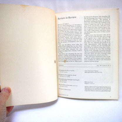 THE FORMATIVE YEARS CANADA 1812-1871: The Imperial Oil Review, Volume 51, No. 2, Edited by James Knight (1967 1st Ed.)