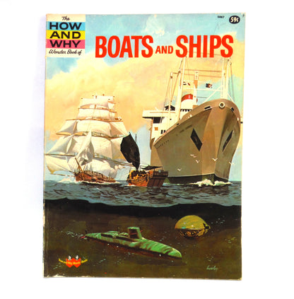 THE HOW AND WHY WONDER BOOKS OF...RAILROADS, PLANETS, OUR EARTH, BEGINNING SCIENCE, AND BOATS AND SHIPS (A  5-Book Package for One Low Price!)