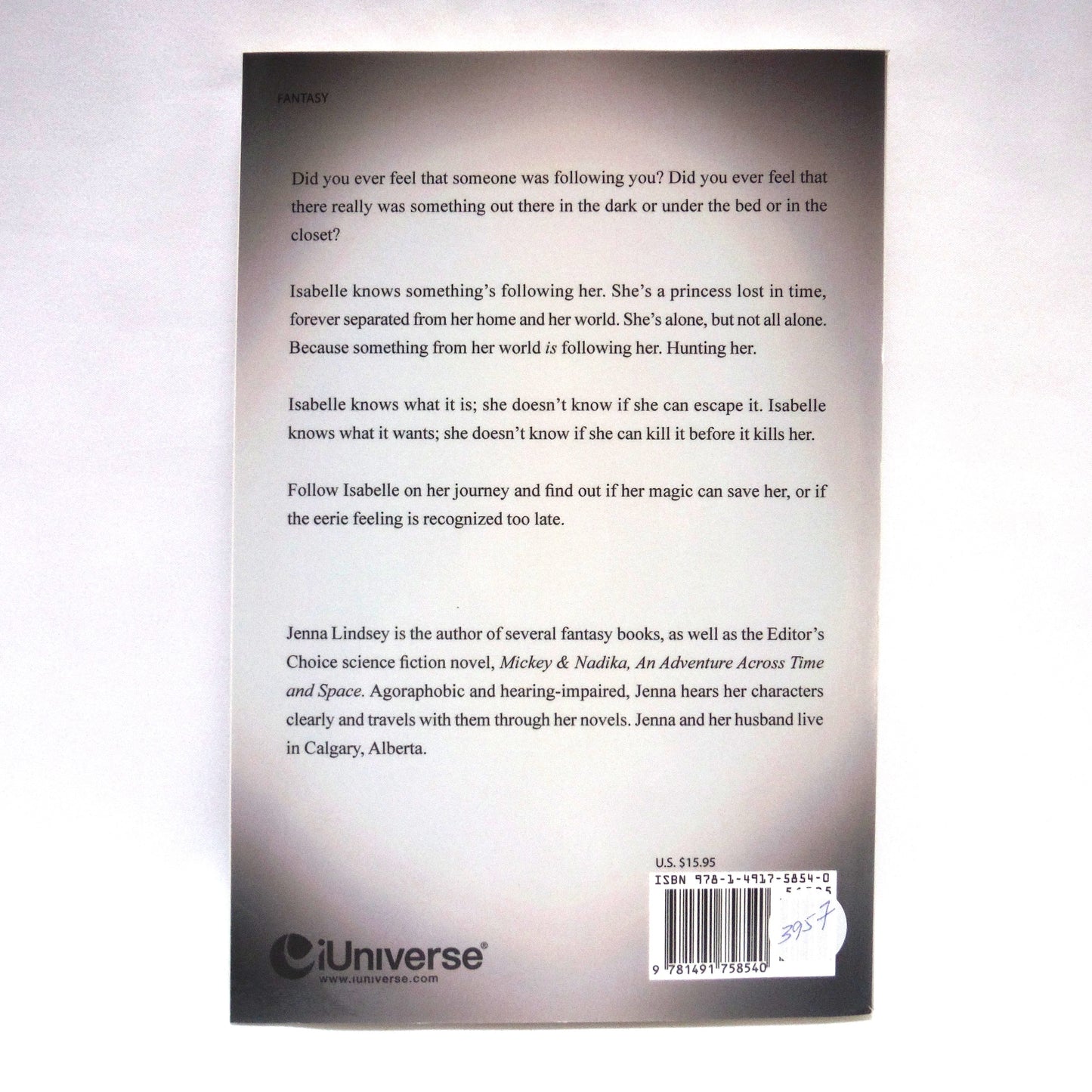 THE DRAGON'S BREATH, A Young Adult Novel by Jenna Lindsey (2015 1st Ed.)