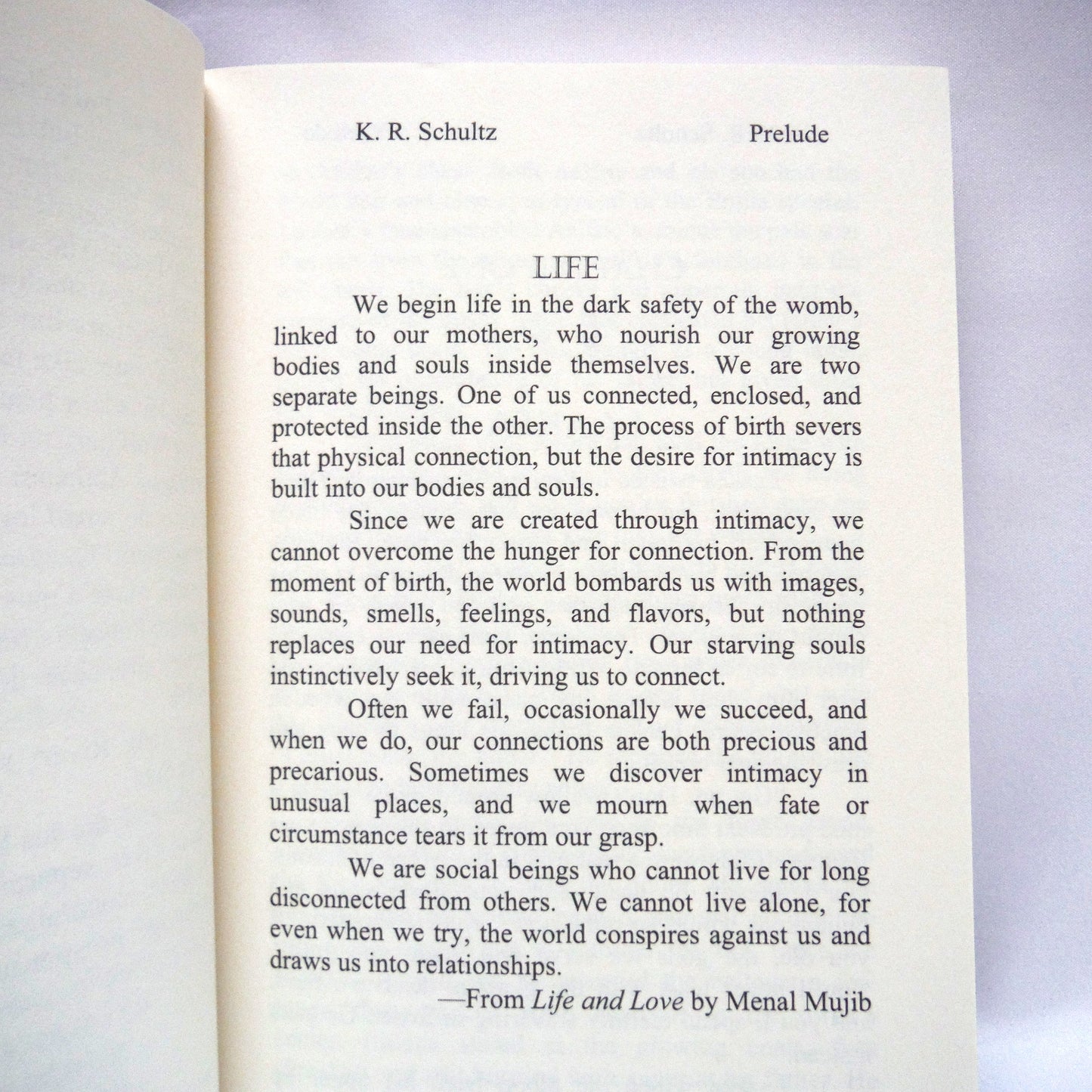 PRELUDE, A Young Reader Epic Fantasy, Book One THE SONGS OF AARDA by K.R. Schultz (1st Ed. SIGNED)