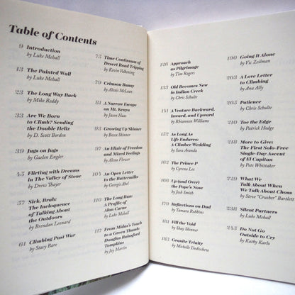 THE CLIMBING ZINE BOOK, Favourite Essays From Volumes 1-11, by Luke Mehall (1st Ed. SIGNED)