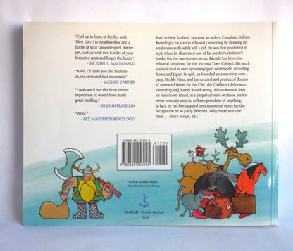 THERE GOES THE NEIGHBOURHOOD, An Irreverent History of Canada, Political Cartoons by Adrian Raeside (1992 1st Ed.)