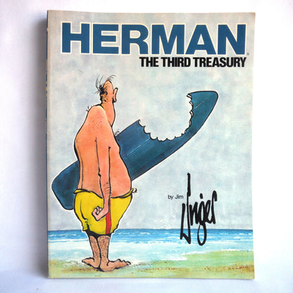 HERMAN, THE THIRD TREASURY, by Jim Unger (1982 1st Ed.)