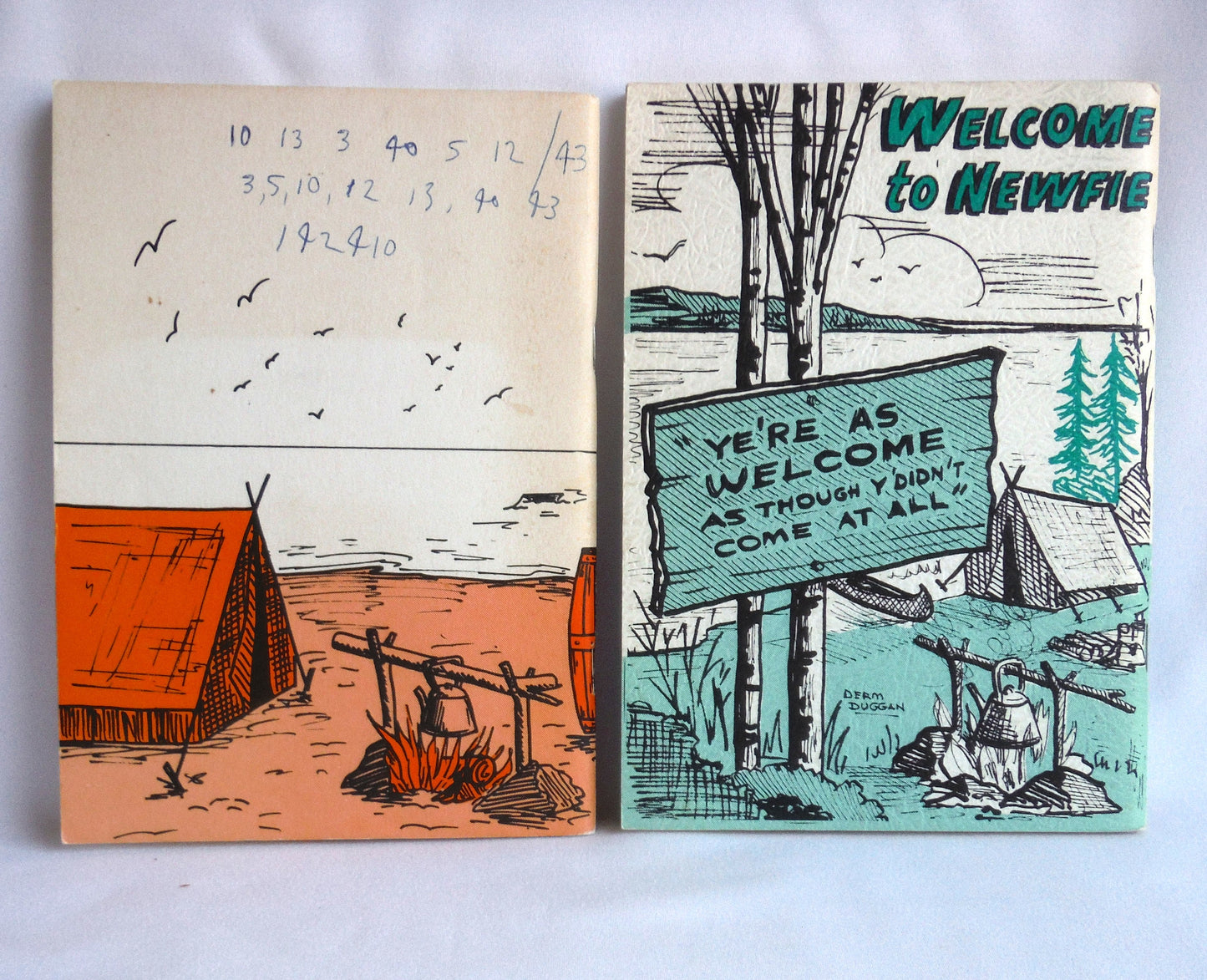 NEWFIE JOKES VOLUME 8, and EVEN FUNNIER NEWFIE JOKES: A Paul's Two-Pack of Newfoundland Humour! (1974 1st Ed.)