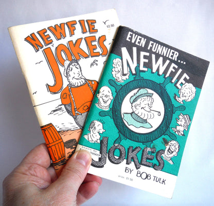 NEWFIE JOKES VOLUME 8, and EVEN FUNNIER NEWFIE JOKES: A Paul's Two-Pack of Newfoundland Humour! (1974 1st Ed.)