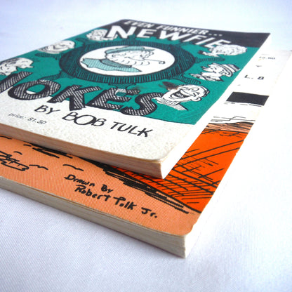 NEWFIE JOKES VOLUME 8, and EVEN FUNNIER NEWFIE JOKES: A Paul's Two-Pack of Newfoundland Humour! (1974 1st Ed.)