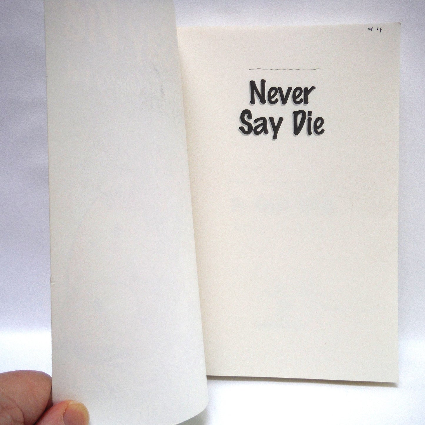 NEVER SAY DIE, New Adventures from the Country Vet, by Dr. David Perrin (1st Ed. SIGNED)