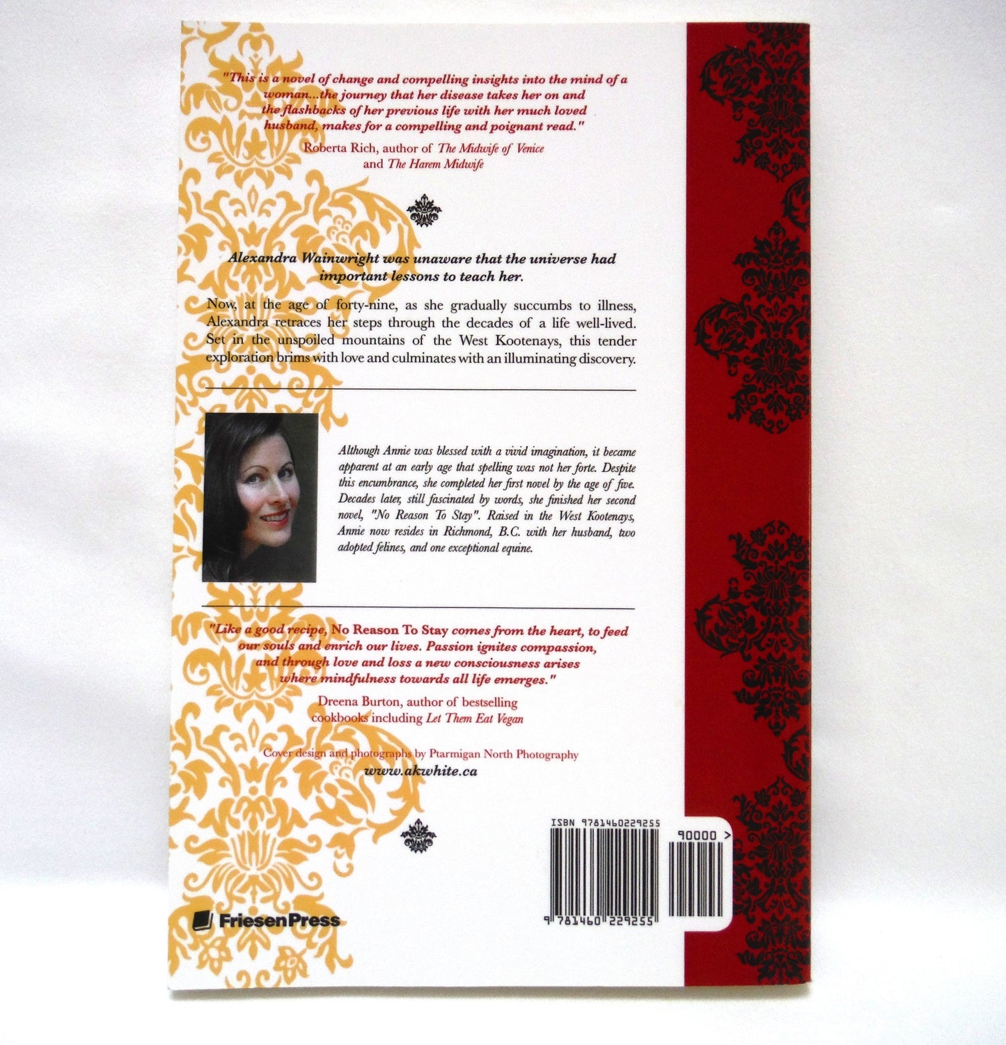 NO REASON TO STAY, A Novel by A.K. White (1st Ed. SIGNED)