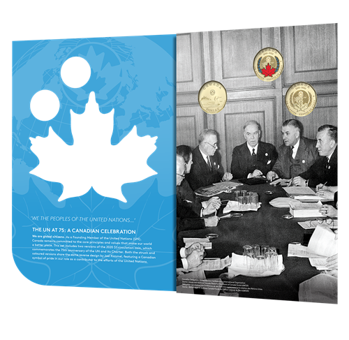 2020 Canadian Commemorative 7-Coin Collector Keepsake: '75th Anniversary of the Signing of the United Nations Charter'