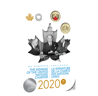 2020 Canadian Commemorative 7-Coin Collector Keepsake: '75th Anniversary of the Signing of the United Nations Charter'