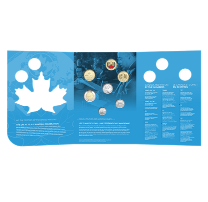 2020 Canadian Commemorative 7-Coin Collector Keepsake: '75th Anniversary of the Signing of the United Nations Charter'