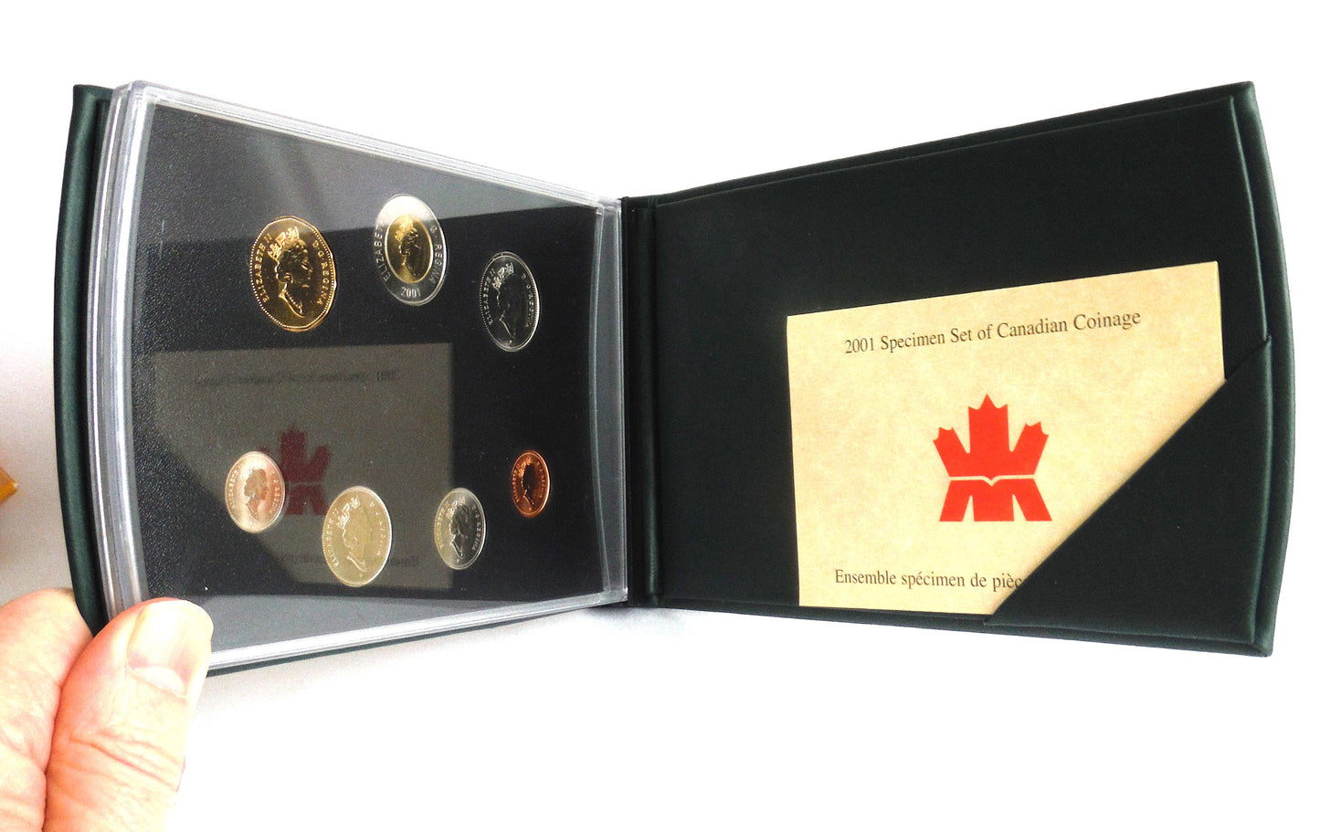 2001 Canada Royal Canadian Mint 7-Coin Specimen Set