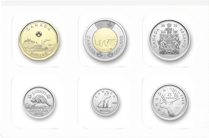 2023 Canadian Classic 6-Coin Set: HIS MAJESTY KING CHARLES III Initial Release Coins!